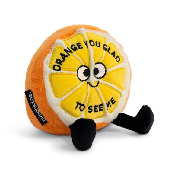 PUNCHKINS  "Orange You Glad to See Me" Orange Plush - Picture 1 of 1